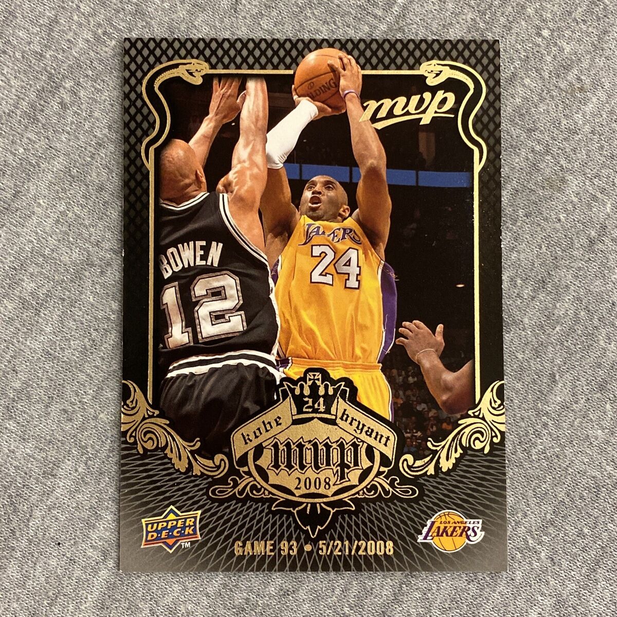 2008-09 Upper Deck MVP Kobe Bryant MVP Kobe Bryant #KB-90 | eBay 2008-09 Upper Deck MVP Kobe Bryant MVP Kobe Bryant #KB-90 | eBay