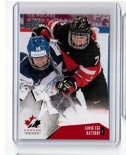 Jamie Lee Rattray 2015 UD Team Canada Women Base Card # 60 Jamie Lee Rattray