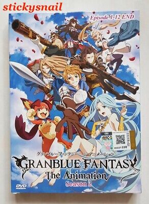 Anime DVD Granblue Fantasy The Animation Season 2 Vol. 1-12 End