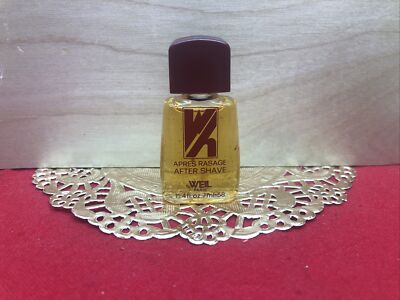 vintage after shave apres rasage by WEIL 7 ML