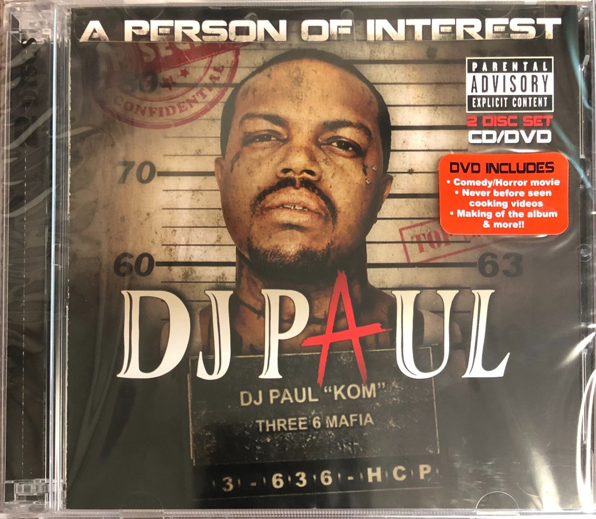 DJ Paul (Three 6 Mafia) - A Person of Interest (CD & DVD, 2012