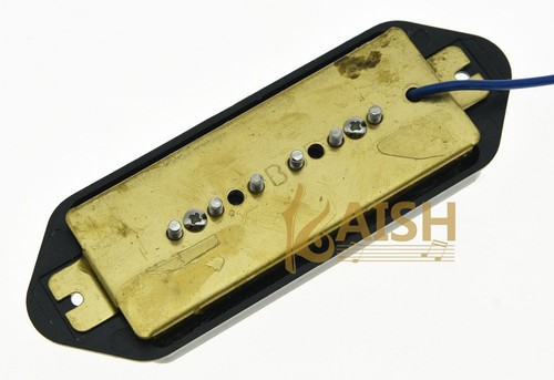 Black P90 High Power Sound Dog Ear BRIDGE Pickup Soap Bar Guitar Pickups - Picture 3 of 3