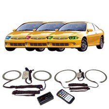 Rgb Multi Color Bluetooth Headlight Halo Kit For Chevrolet Cavalier 03-05