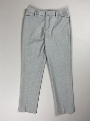Theory ladies cotton tensel dress pants trousers size 6 gray | eBay