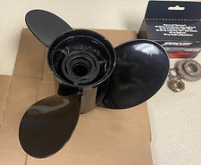 Mercury OEM#73142A45 Black Max 10x16p AL 3RH- used Demo prop(708)