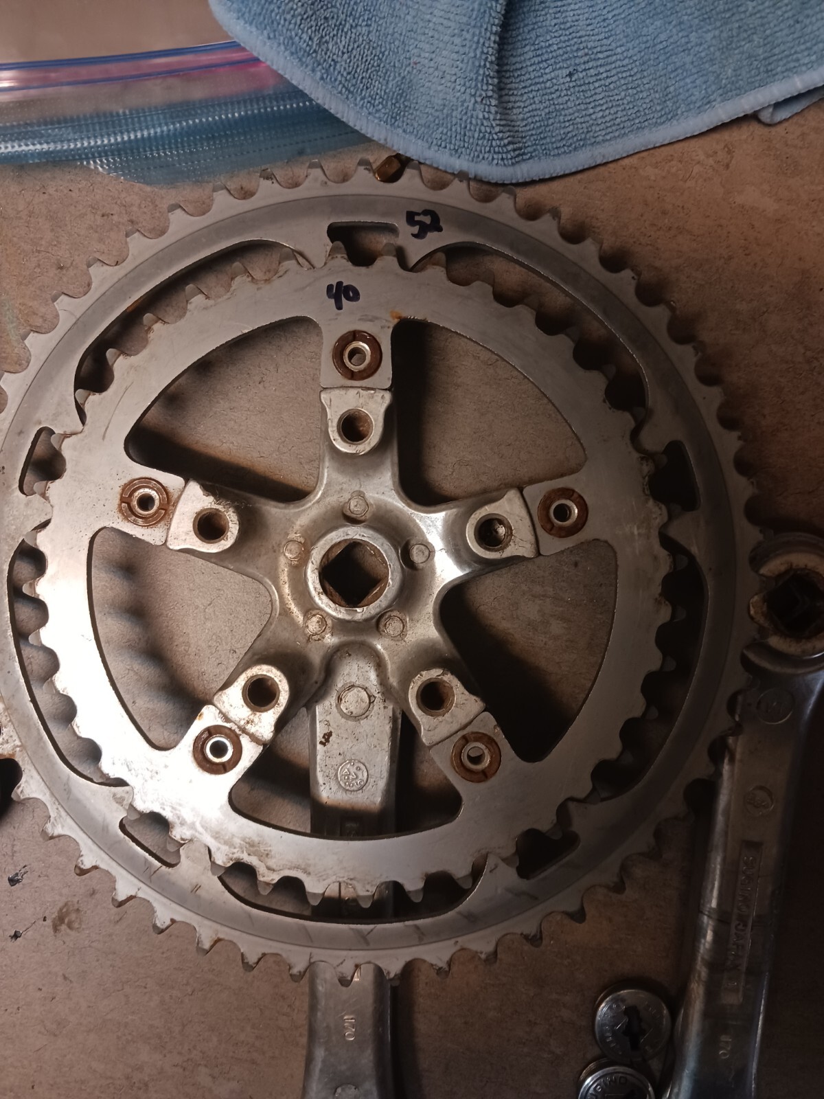 SUGINO VT CRANKSET TRIPLE  170MM