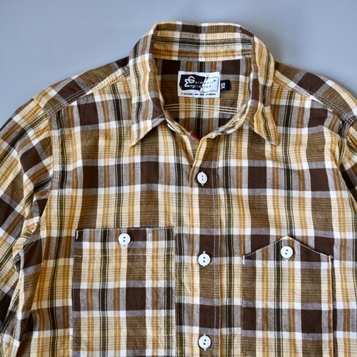 Engineered Garments, Vintage 2000s ENGINEERED GARMENTS Work Shirt light weight cotton, size XS