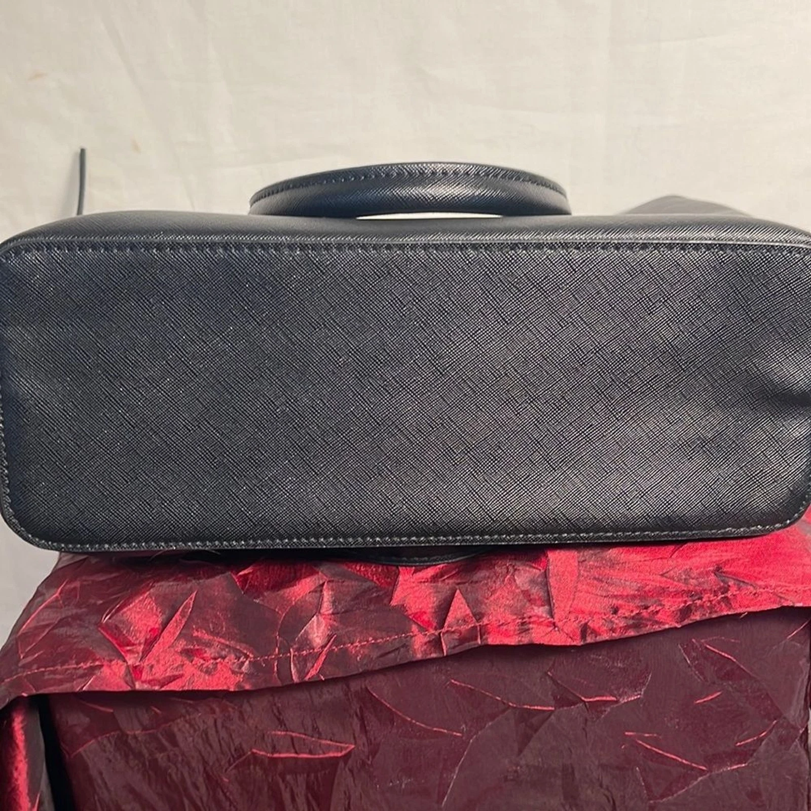 Borsa a tracolla ALDO Legoiri in pelle nera con manici superiori nuova senza etichetta donna