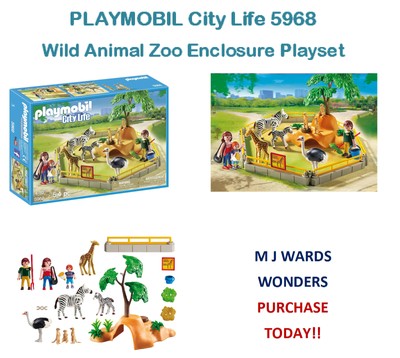 playmobil zoo 5968
