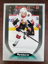 2020-21 Upper Deck Parkhurst Silver Border Artem Anisimov Hockey Card #123