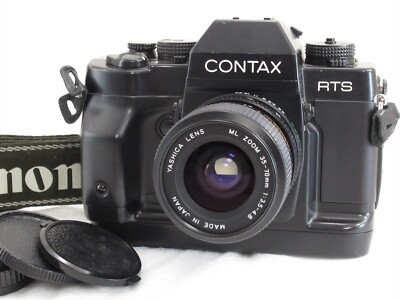 EXC+++!!】Kyocera Contax RTS III 35mm SLR film camera w/ ML 35 