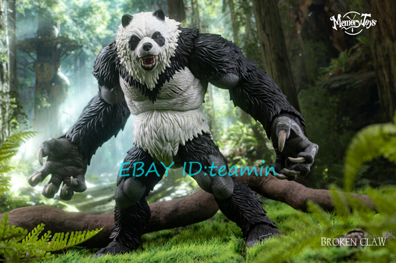 バンダイ　ぐりりんパンチャー　勇魔神　リューオ　クリア　懸賞　当選　非売品　レア Memory Toys Ancient Warcraft Broken Claw Panda Berserker Druid