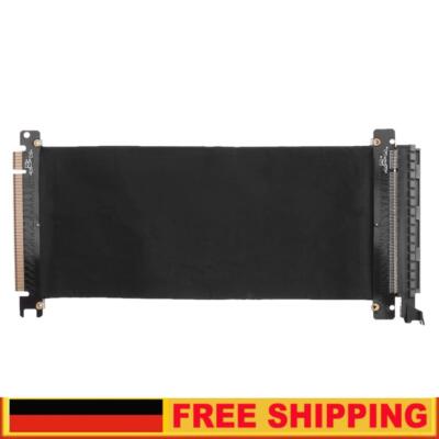 30cm PCI-E 16X Extension Cable Flexible PCI Express GPU Riser Connector DE