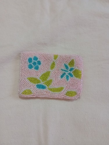 Beaded Small Card Holder
