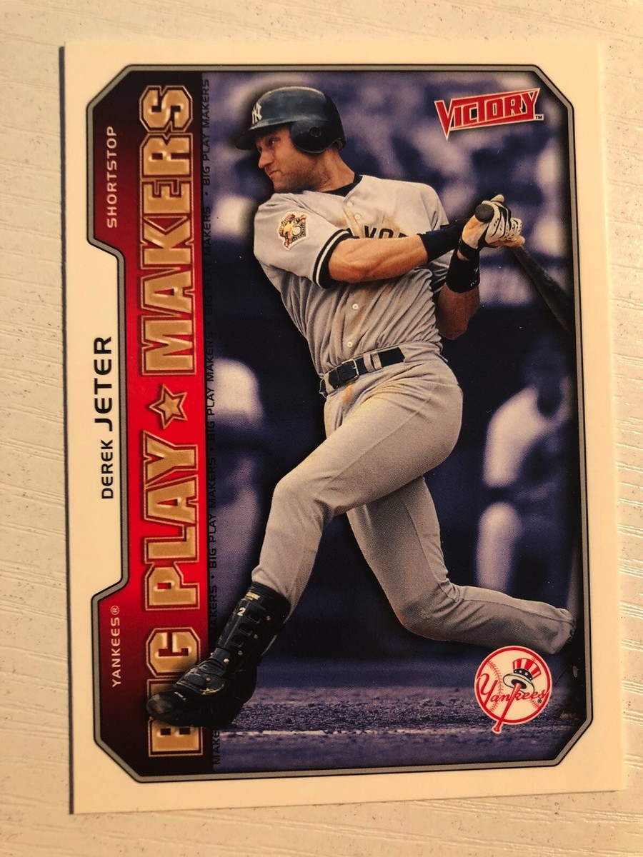 2002 Upper Deck Victory Big Play Makers Derek Jeter New York