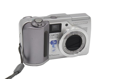 Olympus Stylus VH-520 14.0 MP Red Compact Digital Camera Used From