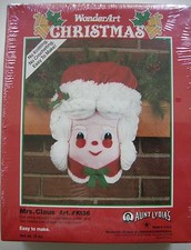 Mrs Claus Wonder Art WonderArt Aunt Lydia's K136 Christmas USA New