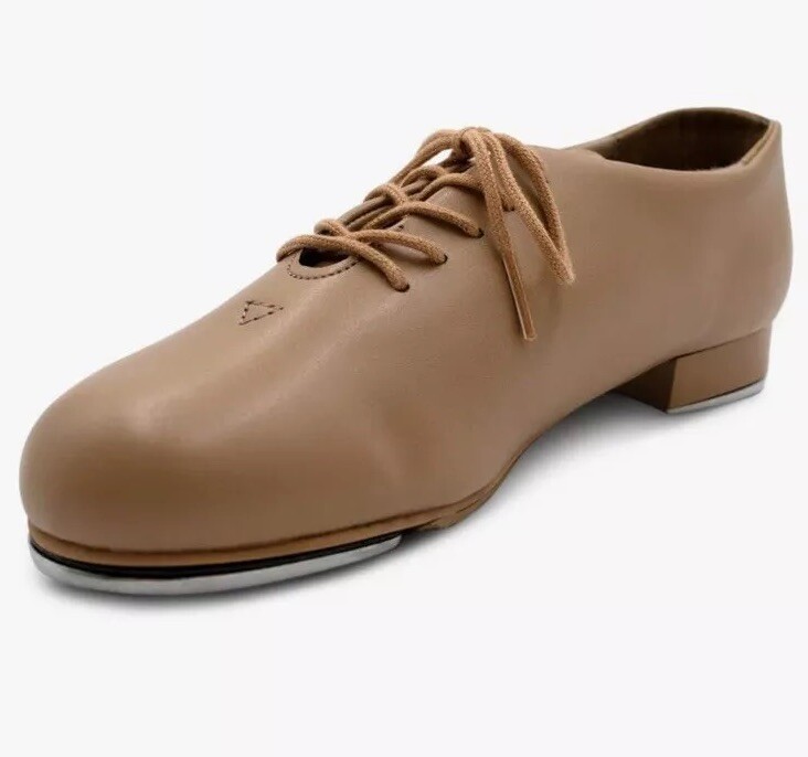 Capezio Riff Slip-On Tap Shoe - Leather Split-Sole Tap Shoes With Tele Tone Taps For Men & Women