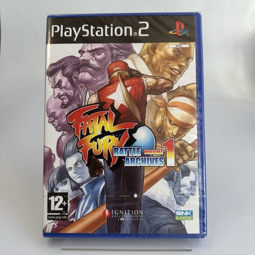 PS2 Fatal Fury Battle Archives Vol.1, UK Version, Brand New & Factory Sealed