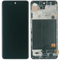 Genuine Samsung A51 SM-A515F Display Screen Glass Digitizer Touch, Black