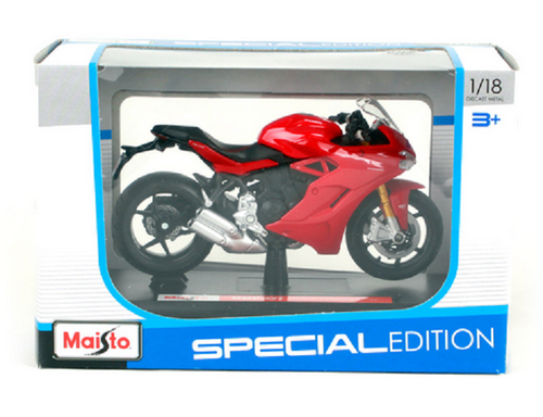 MAISTO 1:18 DUCATI Supersport S MOTORCYCLE BIKE DIECAST MODEL TOY NEW IN BOX - Picture 6 of 6