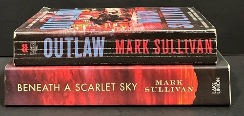 2 Mark Sullivan Books - Outlaw and Beneath a Scarlet Sky - Picture 3 of 3