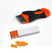 Mini Razor Scraper Removing Glue Plastic Blades Blade Scraping Tool Hand Tools Mini Razor Scraper Removing Glue Plastic Blades Blade Scraping Tool Hand Tools
