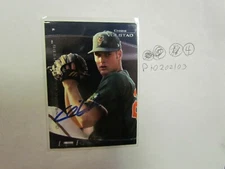 2006 Tristar Chris Volstad Signed Baseball Card 