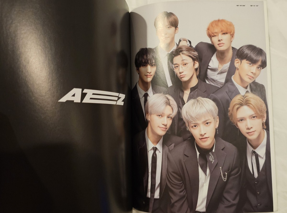 Rare Ateez 1st official fanclub atiny kit photo book | eBay
