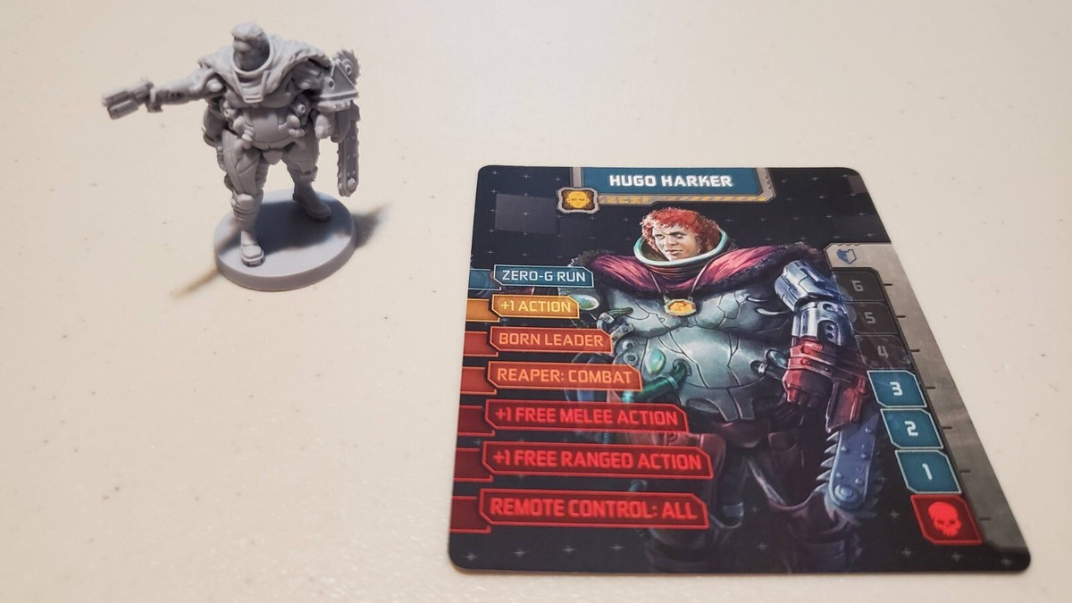 Miniature Hugo Harker - Zombicide Invader - G272 - Occasion - Comme Sur Photo