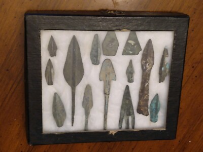 Roman Collection 1625BC-476AD Of Arrows, Spear Points And Cert Of Authenticity