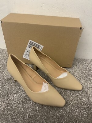 Women's JD WILLIAMS Heeled Court Shoes Size Uk EEE Fitting New In Box  UK