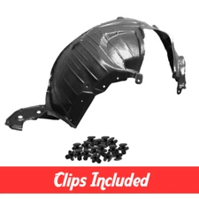 Front Right Passenger Side Fender Liner w/ Clips For 2008-2013 Rogue NI1249117