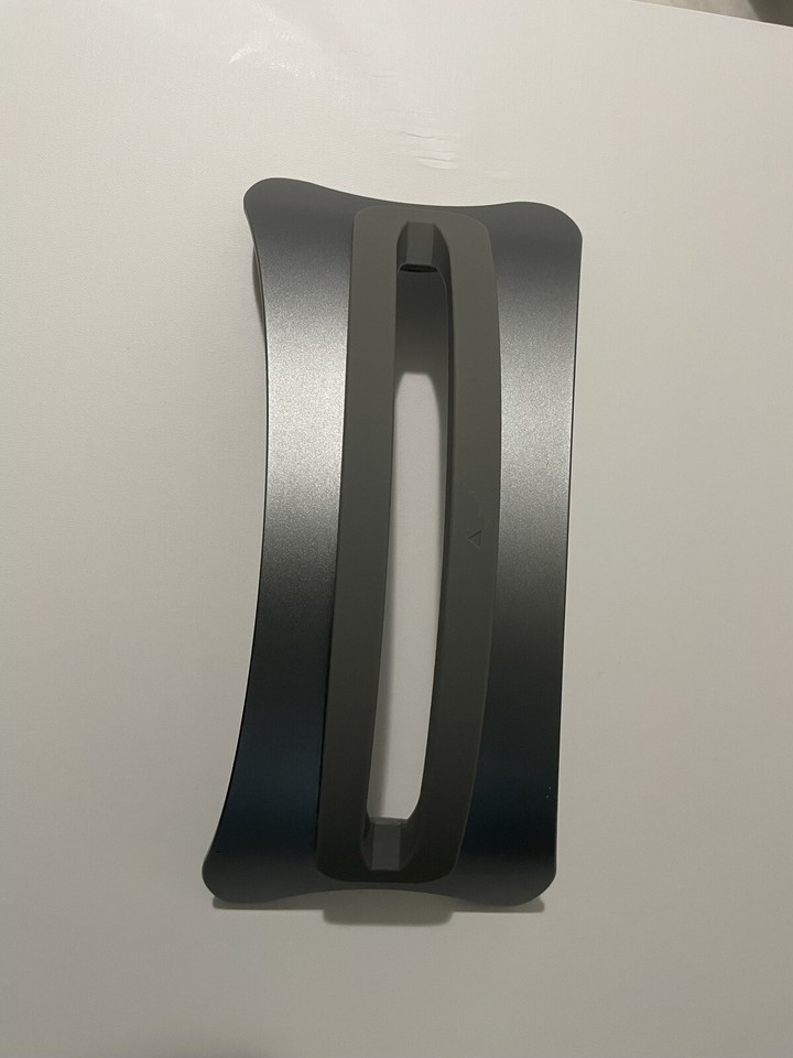 Grey Vertical Laptop Aluminum Alloy Stand Base Holder for MacBook or