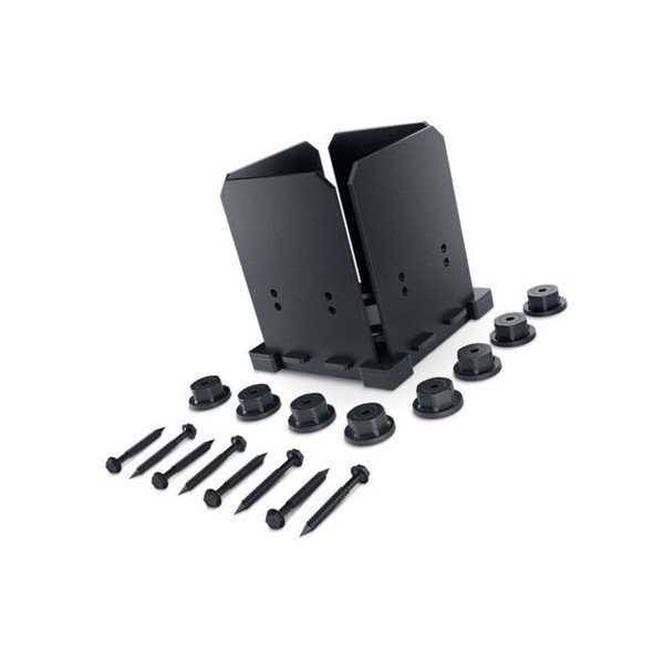 OZCO 51708 Ironwood Post Base Black, 6x6 in for sale online eBay