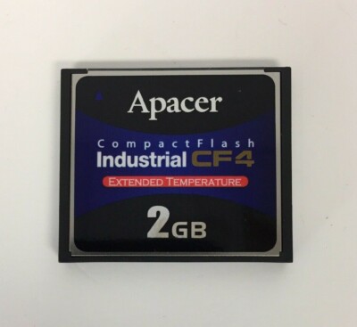 AP-CF002GA5GS-ETNR Apacer Compact Flash Industrial CF4 Extended Temperature 2GB