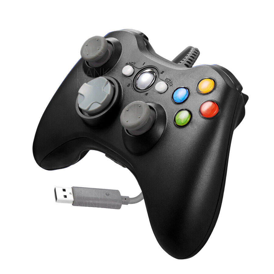 Wired Dual Vibration USB Gamepad, Joystick, Controlador de PC, Windows 7,  Windows 10, Não, Xbox 360, Acessórios para jogos - AliExpress