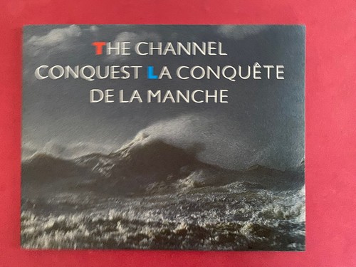 Buch "The channel conquest / Die Eroberung des Ärmelkanals und 8 postfrische Marken **