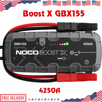 #ad NOCO Boost X GBX155 4250A Jump Starter 12V Lithium Booster Pack Portable Power $270.85