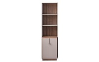 Modernes BüCherregal Designer Standregal Beige BüRoregale BüCherschrank