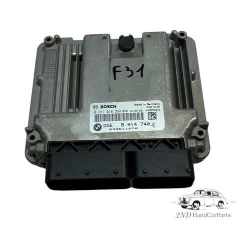 BMW 3er F30 2,0 Diesel Motorsteuergerät 8514740 0281018364 Bj 2012