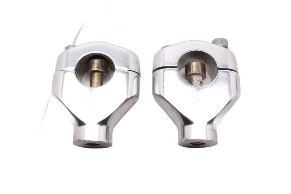 Lenkerklemmen Gabelbrücke universal chrom Lenkeraufnahme Triumph universell - Bild 1 von 4