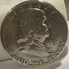 1951 Franklin Half Dollar 50C 90% Silver Business Strike Philadelphia Mint