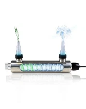 24W Inline UV Light for Aquarium 75 Gallon / 1000 Gallon, UV Light for Cold P...