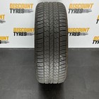 235 55 R17 99V CONTINENTAL 4X4 CONTACT PART WORN TREAD 65MM DOT 1616