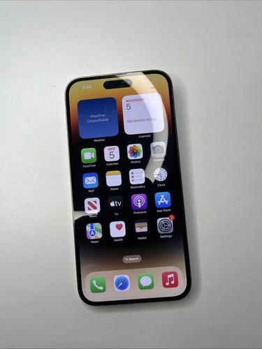iPhone 14 Pro Max 128GB Gold (Unlocked) • CRACKED BACK