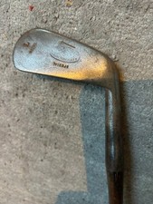 Club de golf Tom Stewart Arthur H. Monk Mashie varilla de nogal americano