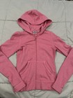 Vintage Juicy Couture Full Zip Hoodie Women Pink Y2k