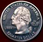 Uncirculated Proof 2004-S Wisconsin Silver Statehood Quarter — photo 1