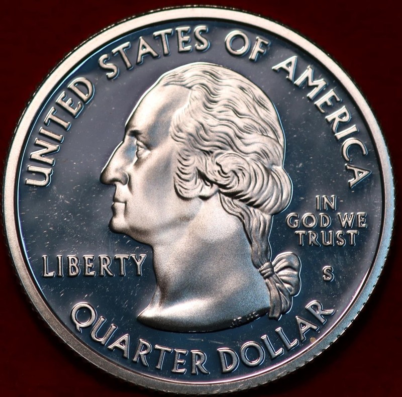 Uncirculated Proof 2004-S Wisconsin Silver Statehood Quarter
